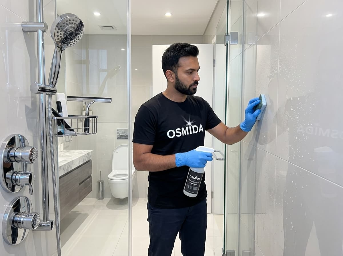 Bathroom Scrubbing