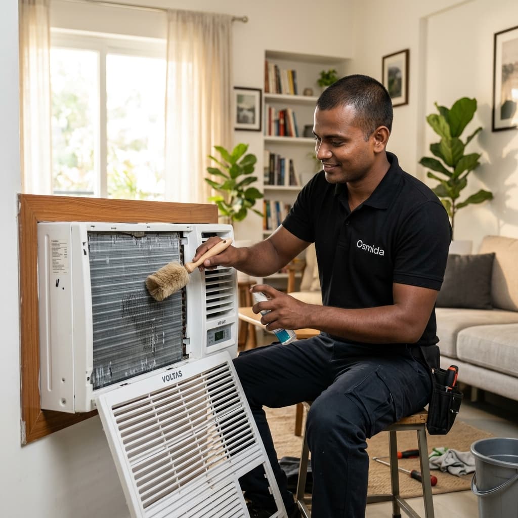 Window AC Deep Jet Wash